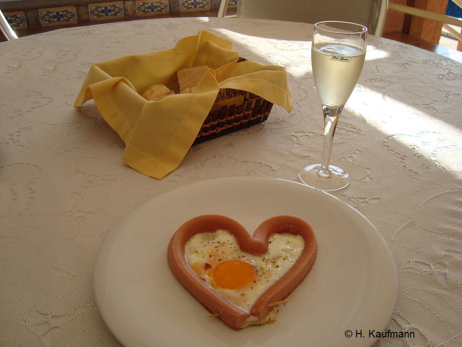 Frühstück für Verliebte